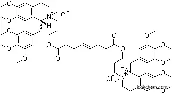 Molecular Structure of 106861-44-3 (Mivacurium chloride)
